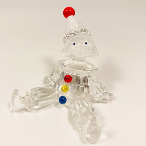 Swarovski Crystal Figurine PUPPET CLOWN 7550 003 with CoA and Box Mint - Picture 3 of 9